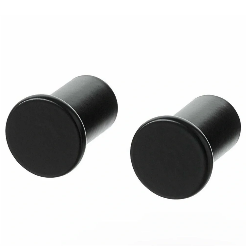 Ikea - SKOGSVIKEN Bathroom Wall Hooks Steel Coated Concealed Screws Black NEW